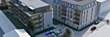 2021: Neubau von Wohnhäusern mit Gewerbe und Praxen in Eisleben
